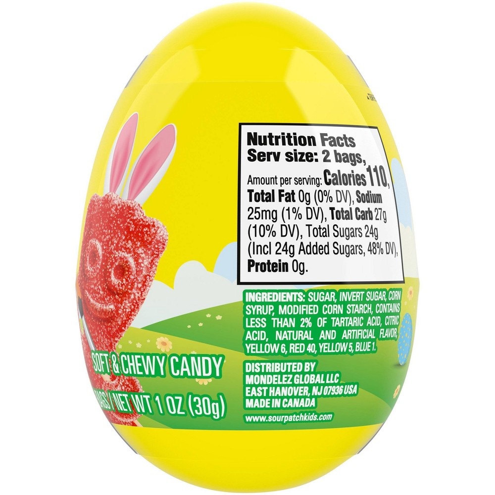 slide 8 of 11, Sour Patch Kids Easter Egg, 1 oz