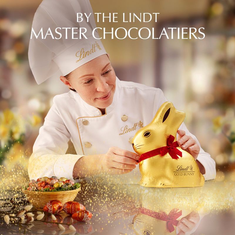slide 6 of 12, Lindt Easter Gold Bunny Milk Chocolate Candy - 3.5oz, 3.5 oz