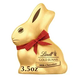 Lindt Easter Gold Bunny Milk Chocolate Candy - 3.5oz