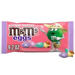M&M's Peanut Butter Eggs Pastel Blend Easter Candy - 9.2oz