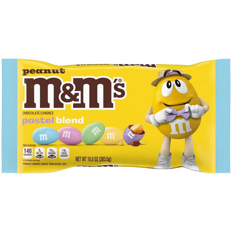 slide 2 of 11, M&M's Easter Peanut Chocolate Candies - 10oz, 10 oz