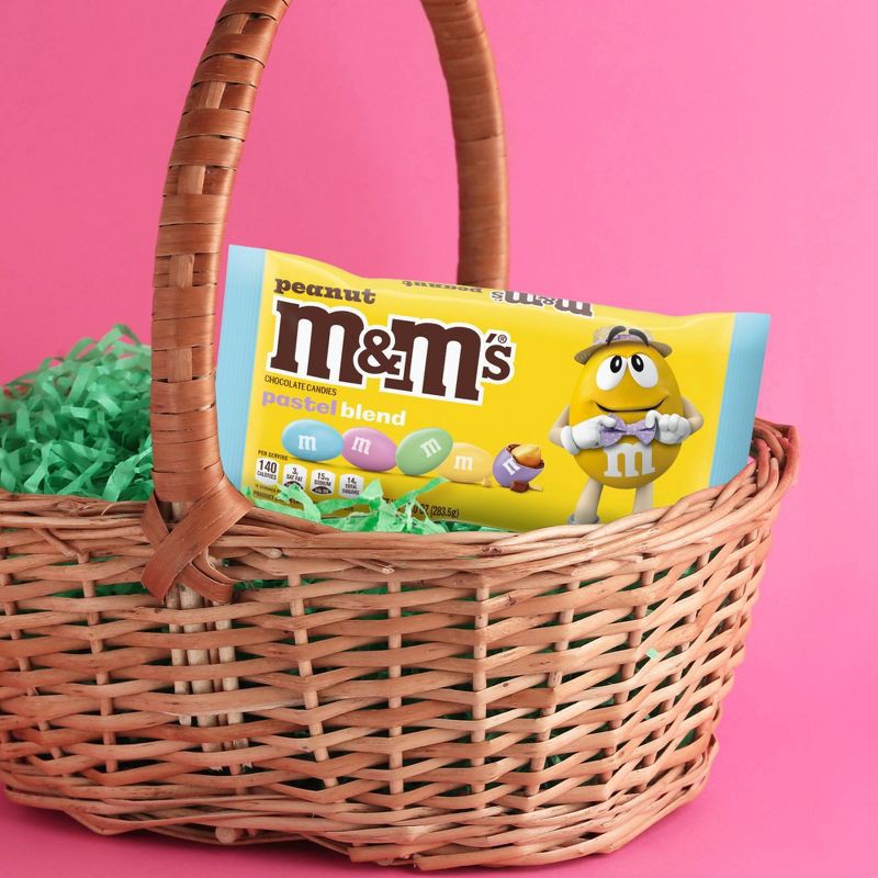 slide 6 of 11, M&M's Easter Peanut Chocolate Candies - 10oz, 10 oz