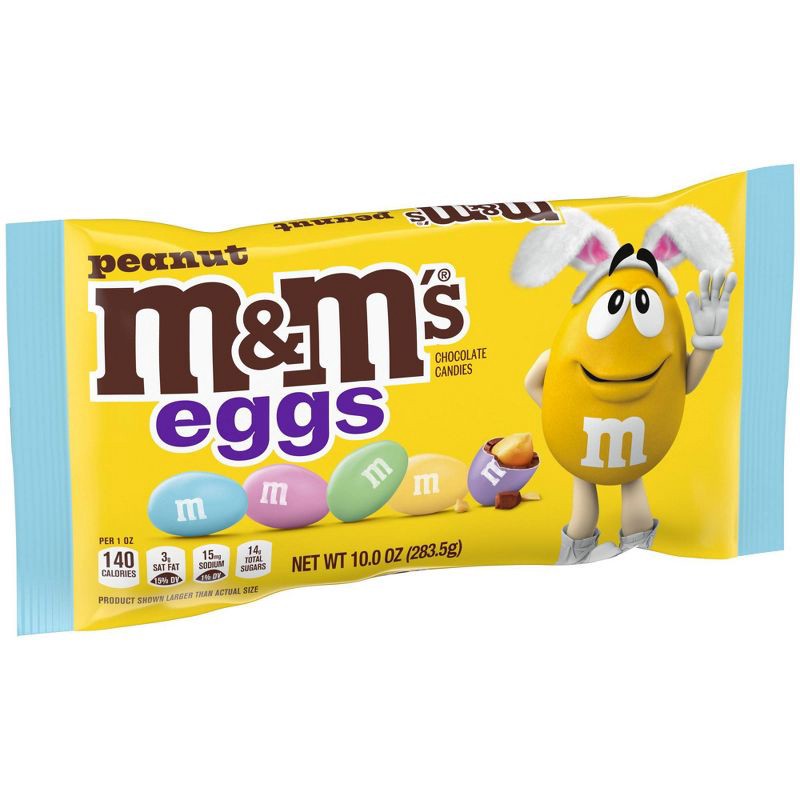 slide 7 of 11, M&M's Easter Peanut Chocolate Candies - 10oz, 10 oz