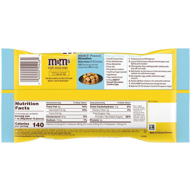 slide 11 of 11, M&M's Easter Peanut Chocolate Candies - 10oz, 10 oz