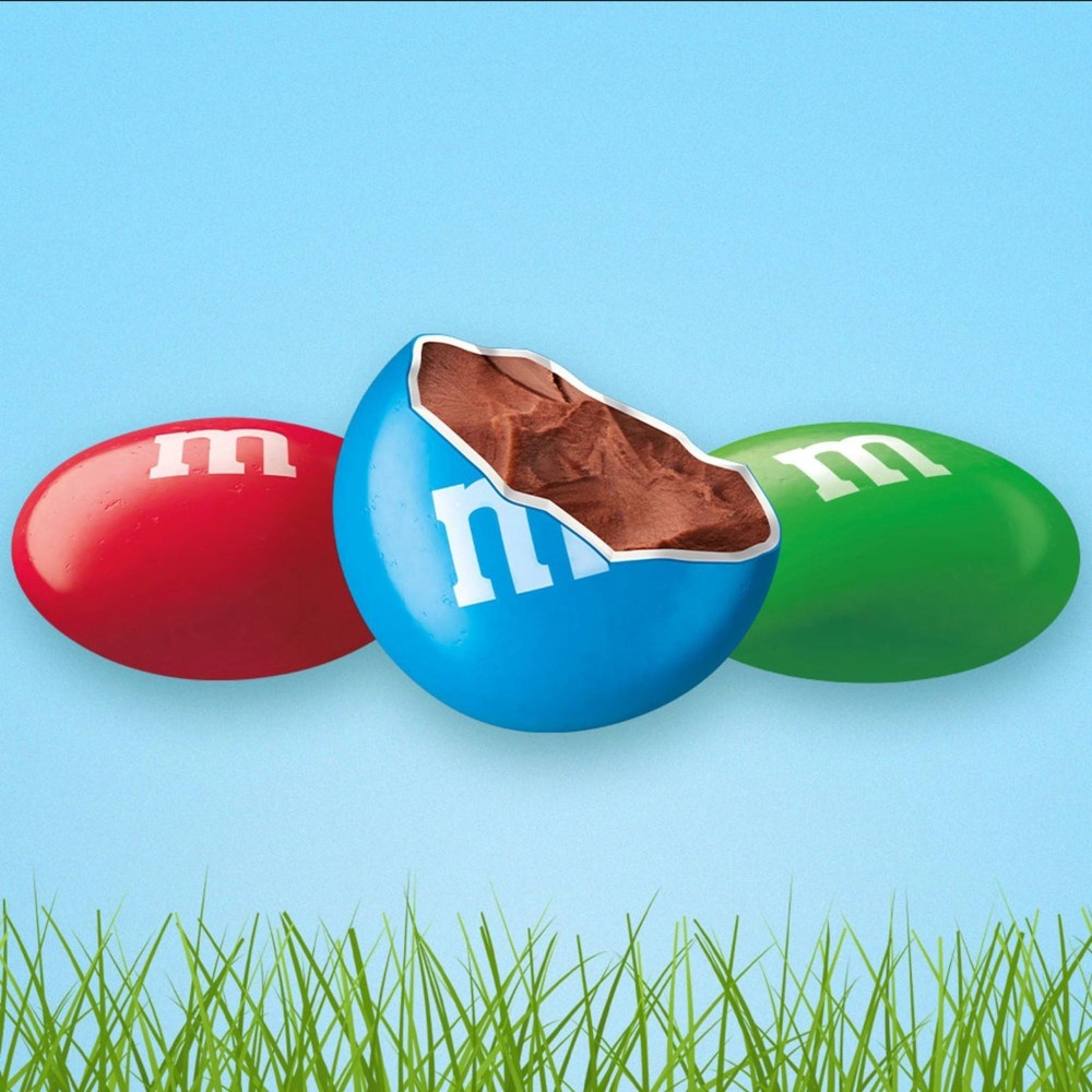 slide 2 of 6, M&M's Milk Chocolate Easter Filled Egg, 0.93 oz