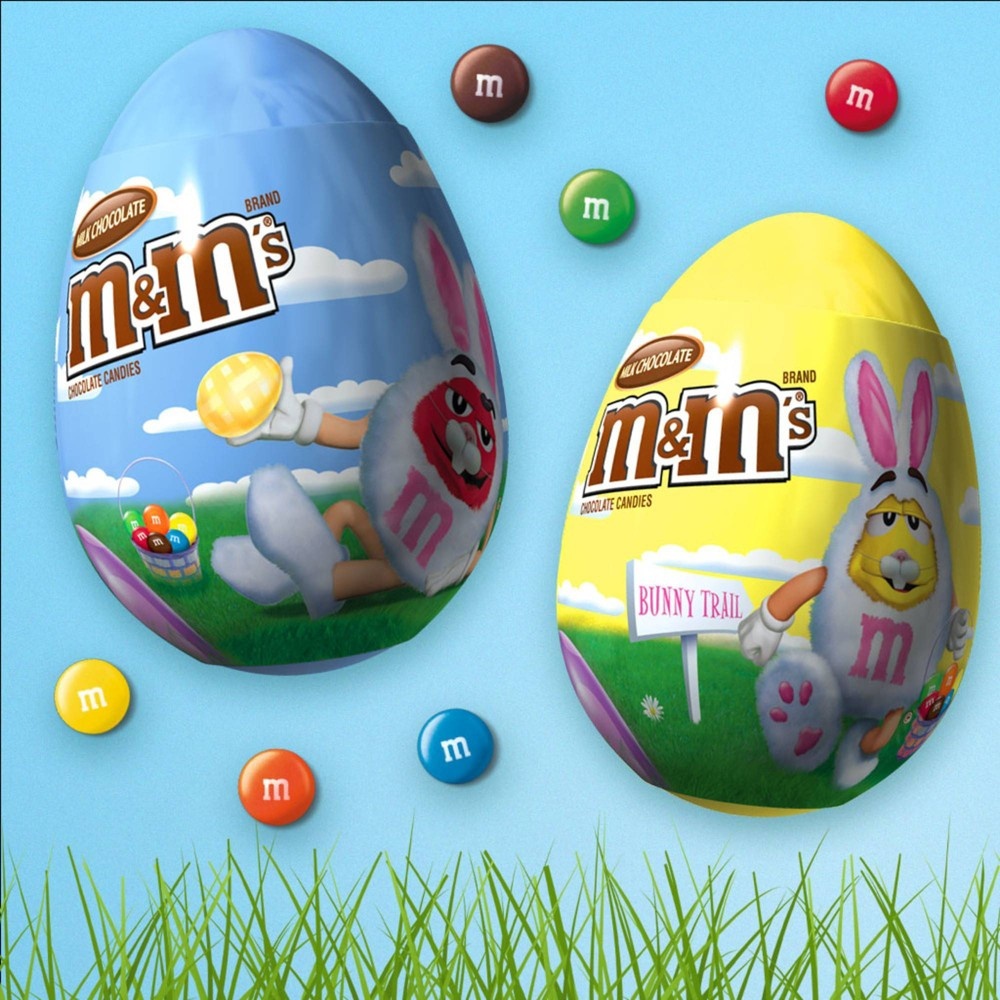slide 6 of 6, M&M's Milk Chocolate Easter Filled Egg, 0.93 oz