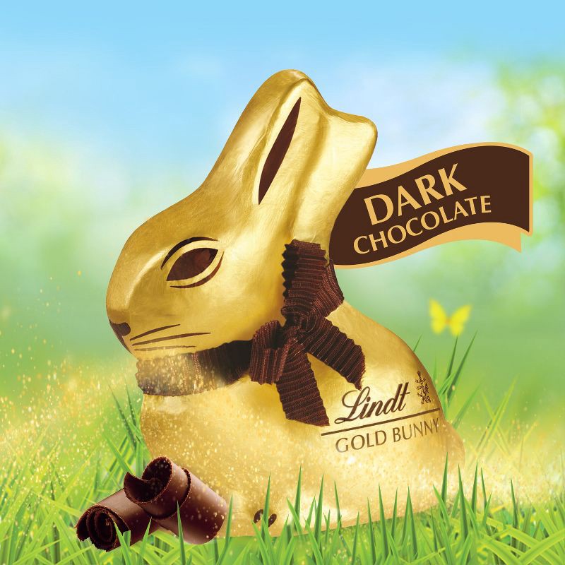 slide 2 of 11, Lindt Easter Gold Bunny Dark Chocolate Candy - 3.5oz, 3.5 oz