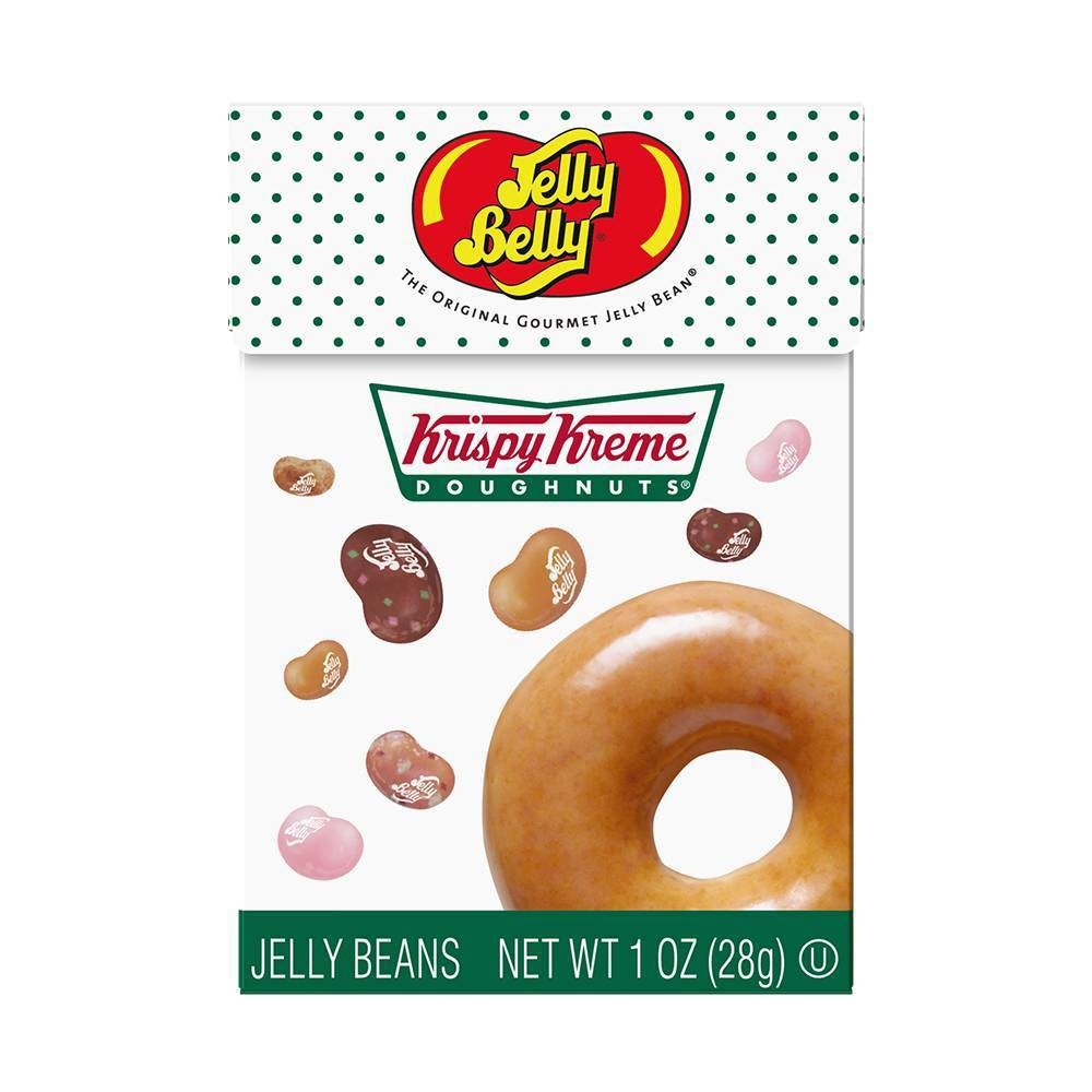 slide 1 of 3, Jelly Belly Easter Krispy Kreme Flip Top Box, 1 oz