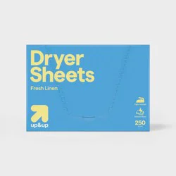 Dryer Sheets Fresh Linen - 250ct - up&up™