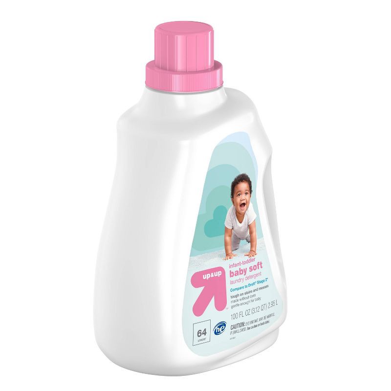 slide 3 of 5, Baby Laundry Detergent - 100 fl oz - up&up™, 100 fl oz