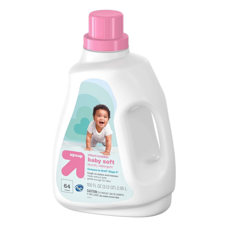 slide 4 of 5, Baby Laundry Detergent - 100 fl oz - up&up™, 100 fl oz