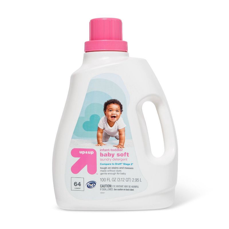 slide 1 of 5, Baby Laundry Detergent - 100 fl oz - up&up™, 100 fl oz