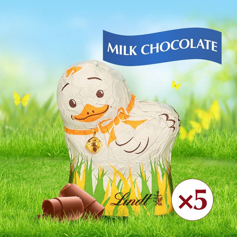 slide 2 of 7, Lindt Easter Little Chicks Milk Chocolate Candy - 1.7oz/5ct, 5 ct; 1.7 oz