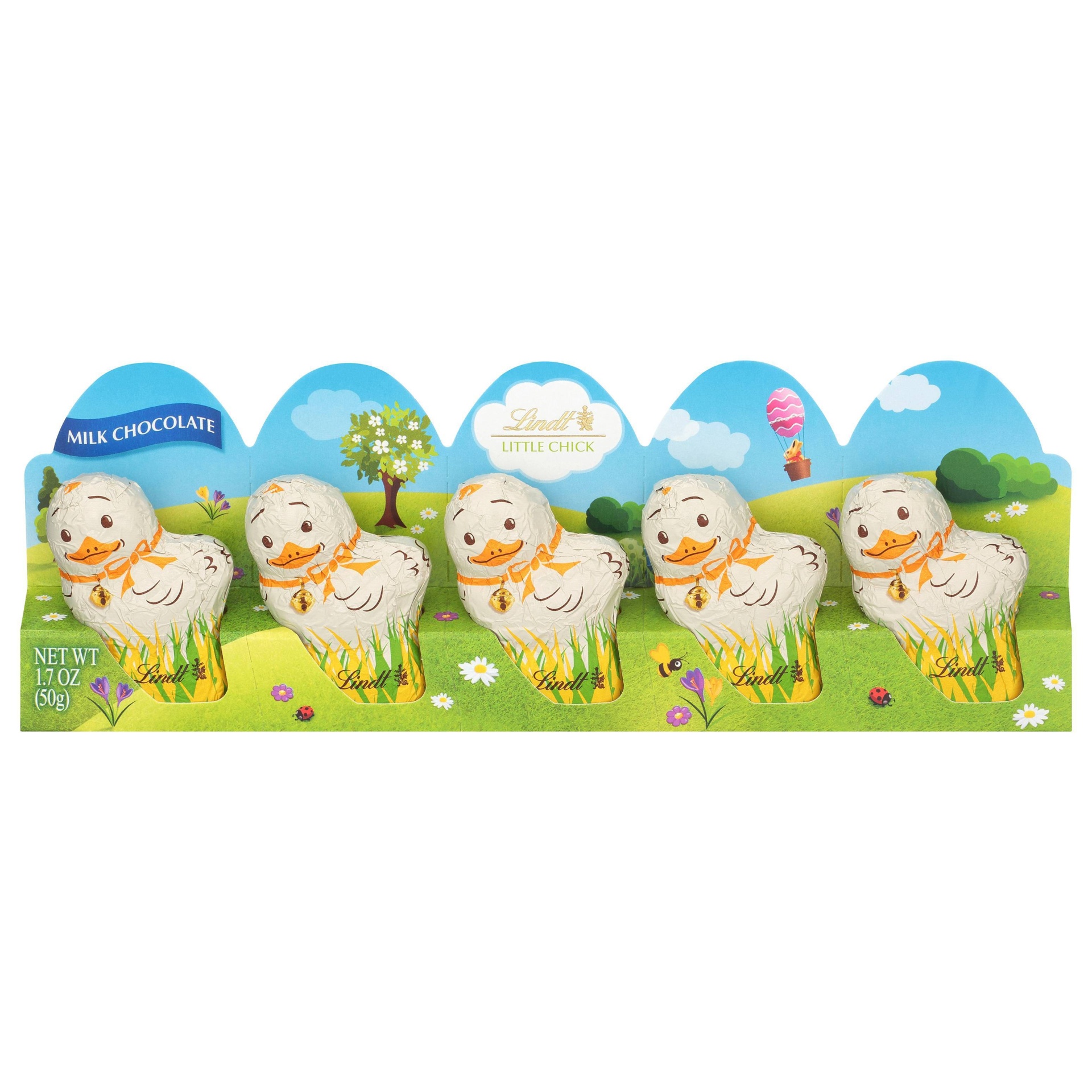 slide 1 of 6, Lindt Easter Milk Chocolate Little Chicks - 1.7oz/5ct, 5 ct; 1.7 oz