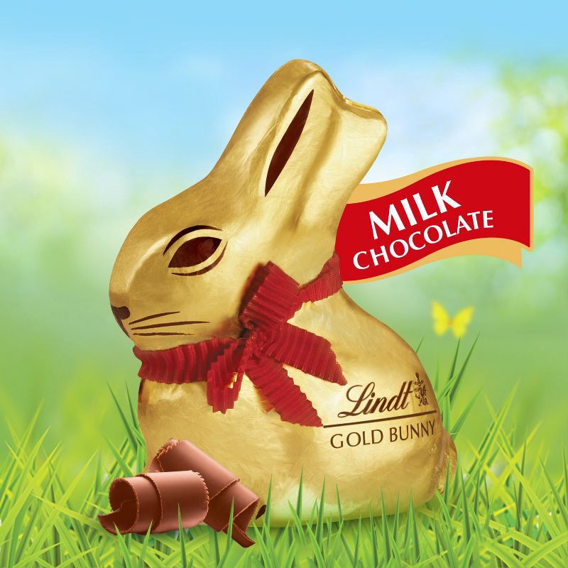 slide 2 of 8, Lindt Easter Floral Gold Bunny - 3.5oz (Styles May Vary), 3.5 oz