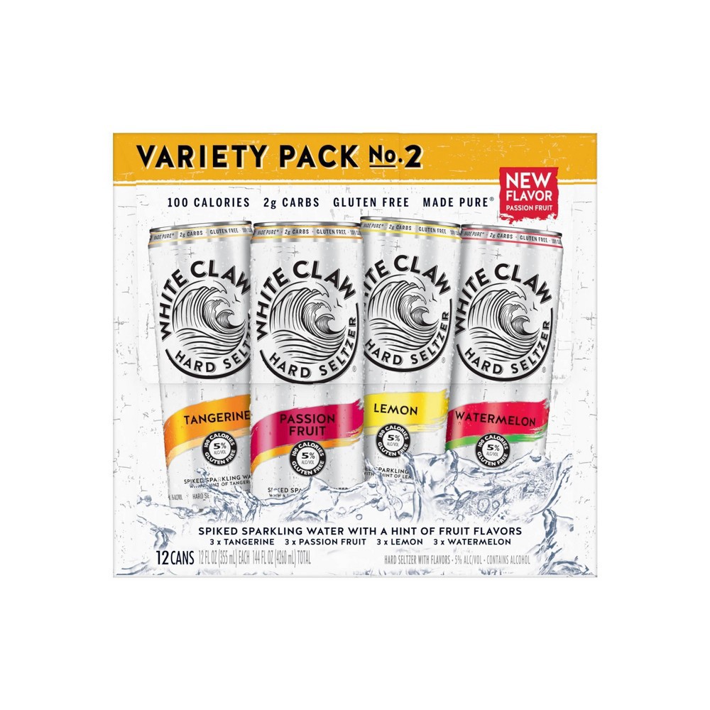 White Claw Variety Pack #2 12 ct; 12 oz | Shipt