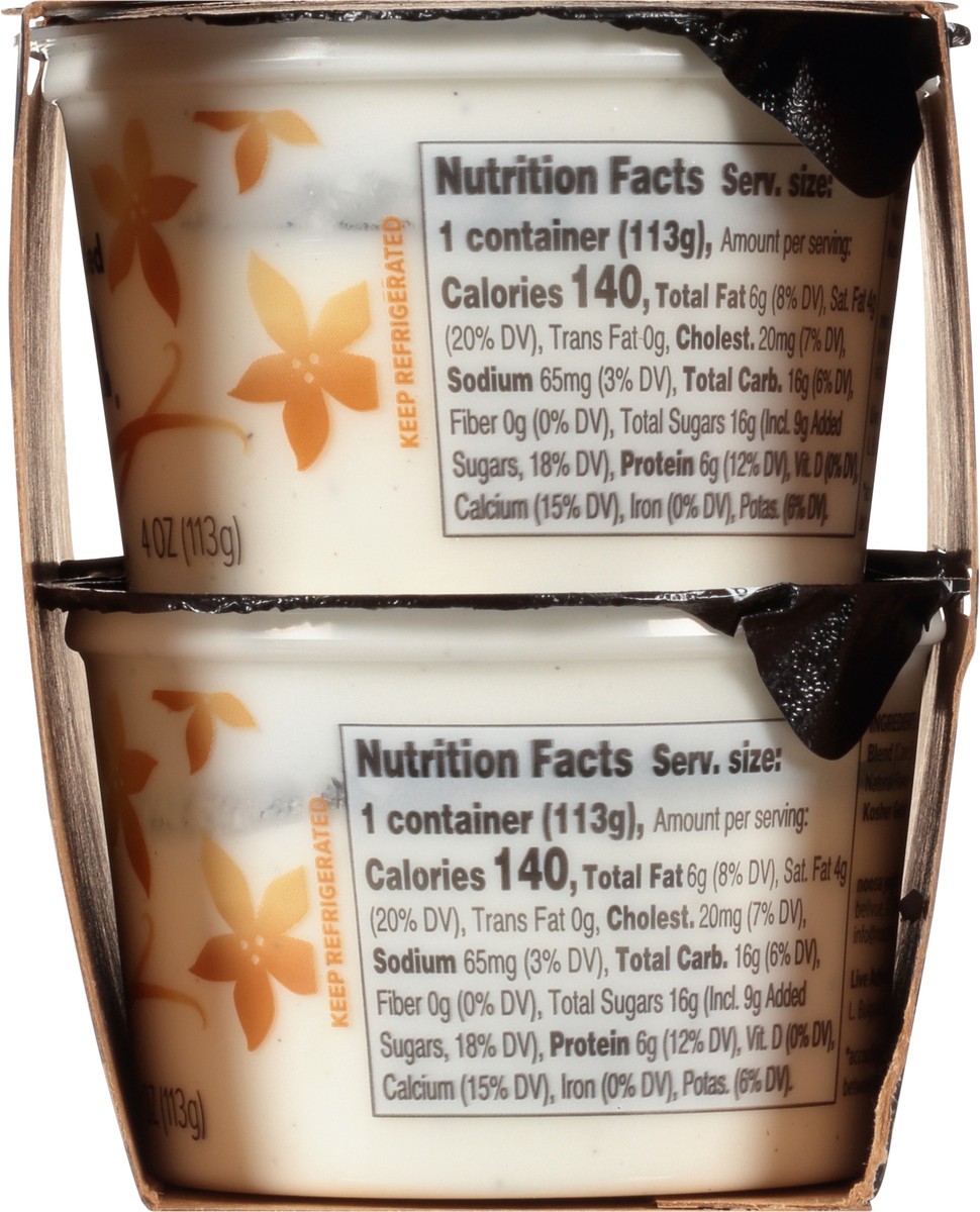 slide 2 of 14, Noosa Blended Vanilla Bean Finest Yoghurt 4 - 4 oz Cups, 4 ct