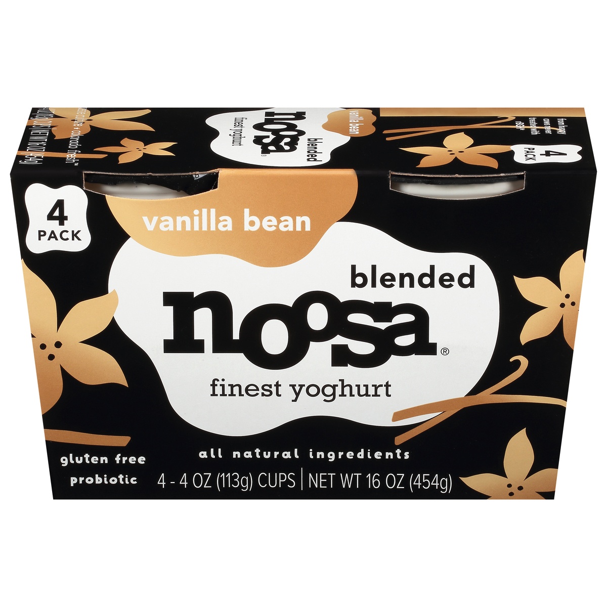 slide 1 of 1, Noosa Vanilla Australian Style Yogurt, 4 oz