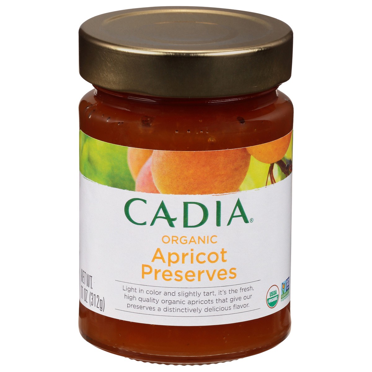 slide 10 of 13, Cadia Organic Apricot Preserves 11 oz, 11 oz