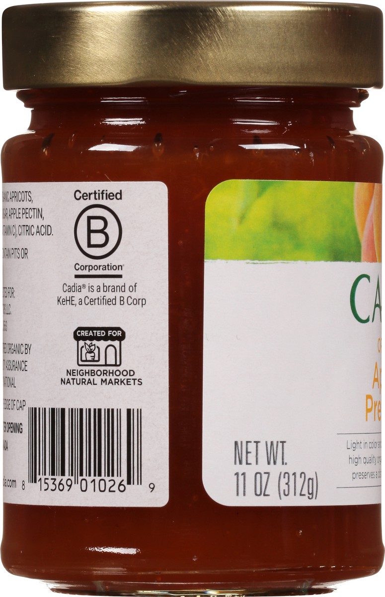 slide 6 of 13, Cadia Organic Apricot Preserves 11 oz, 11 oz