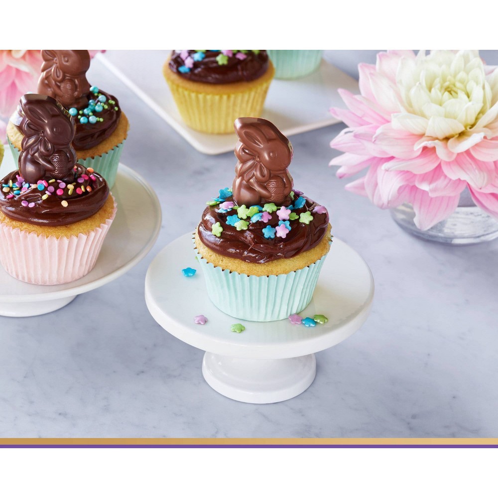 slide 5 of 5, Ghirardelli Easter Dark Chocolate Sea Salt Caramel Bunny, 4.1 oz