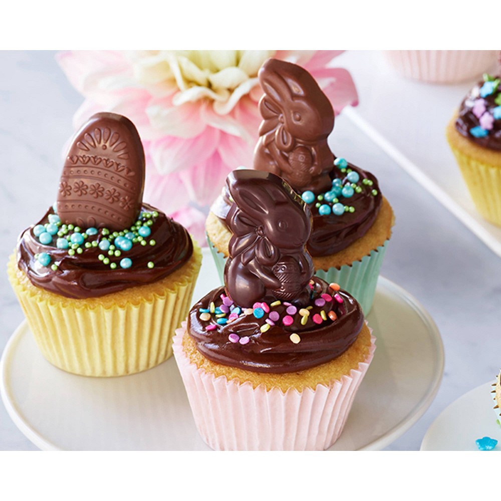 slide 2 of 5, Ghirardelli Easter Dark Chocolate Sea Salt Caramel Bunny, 4.1 oz