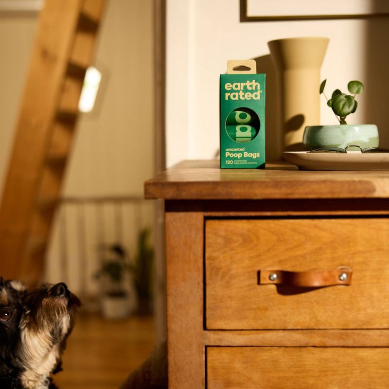 slide 3 of 3, Earth Rated Dog Poop Bags - Unscented - 120ct, 120 ct