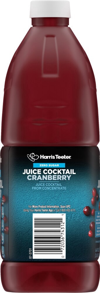 slide 3 of 4, Harris Teeter® Light Cranberry Cocktail Juice, 64 fl oz