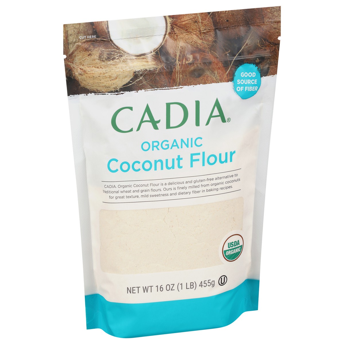 slide 2 of 9, Cadia Flour Coconut Org, 16 oz