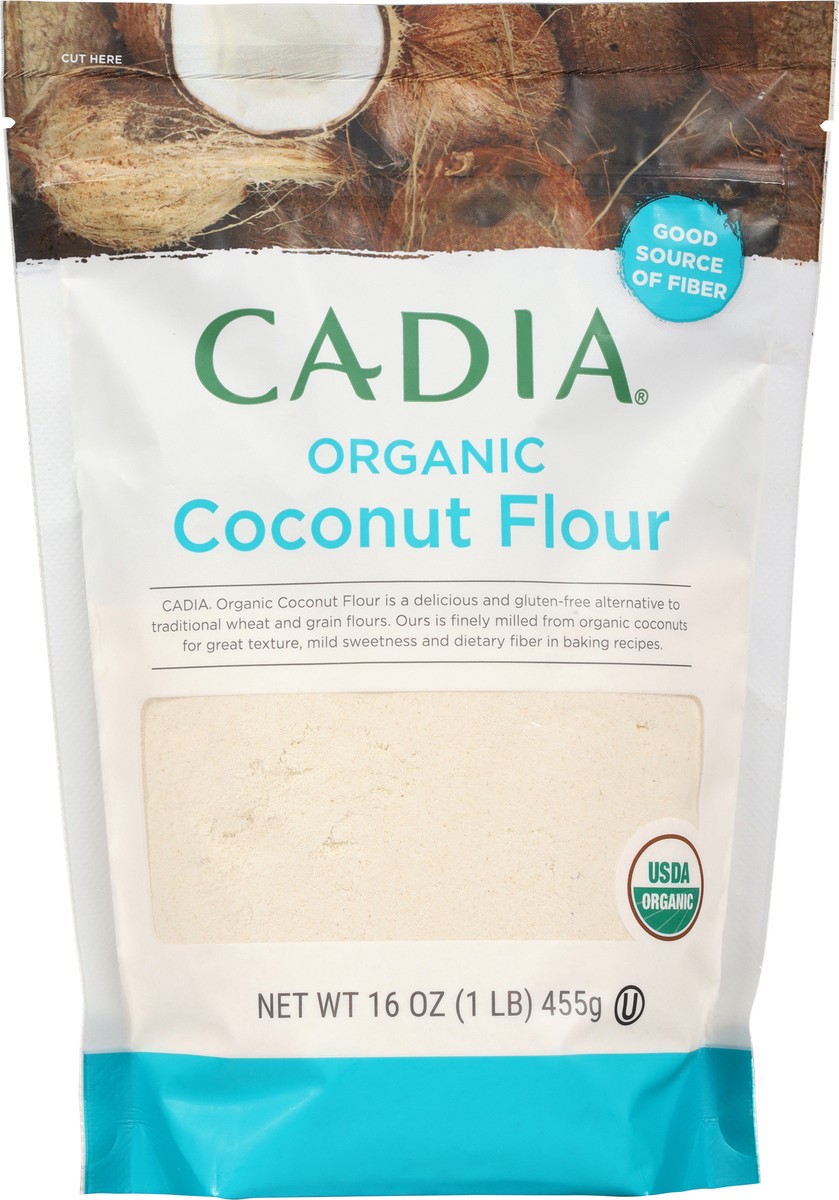 slide 6 of 9, Cadia Flour Coconut Org, 16 oz