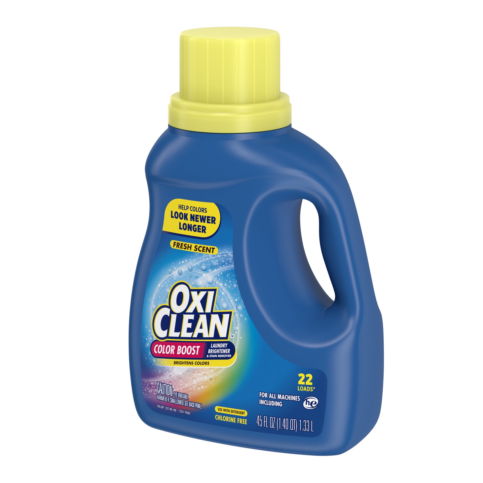 slide 3 of 5, Oxi-Clean Color Boost Color Brightener plus Stain Remover Liquid Fresh Scent 45oz, 45 fl oz