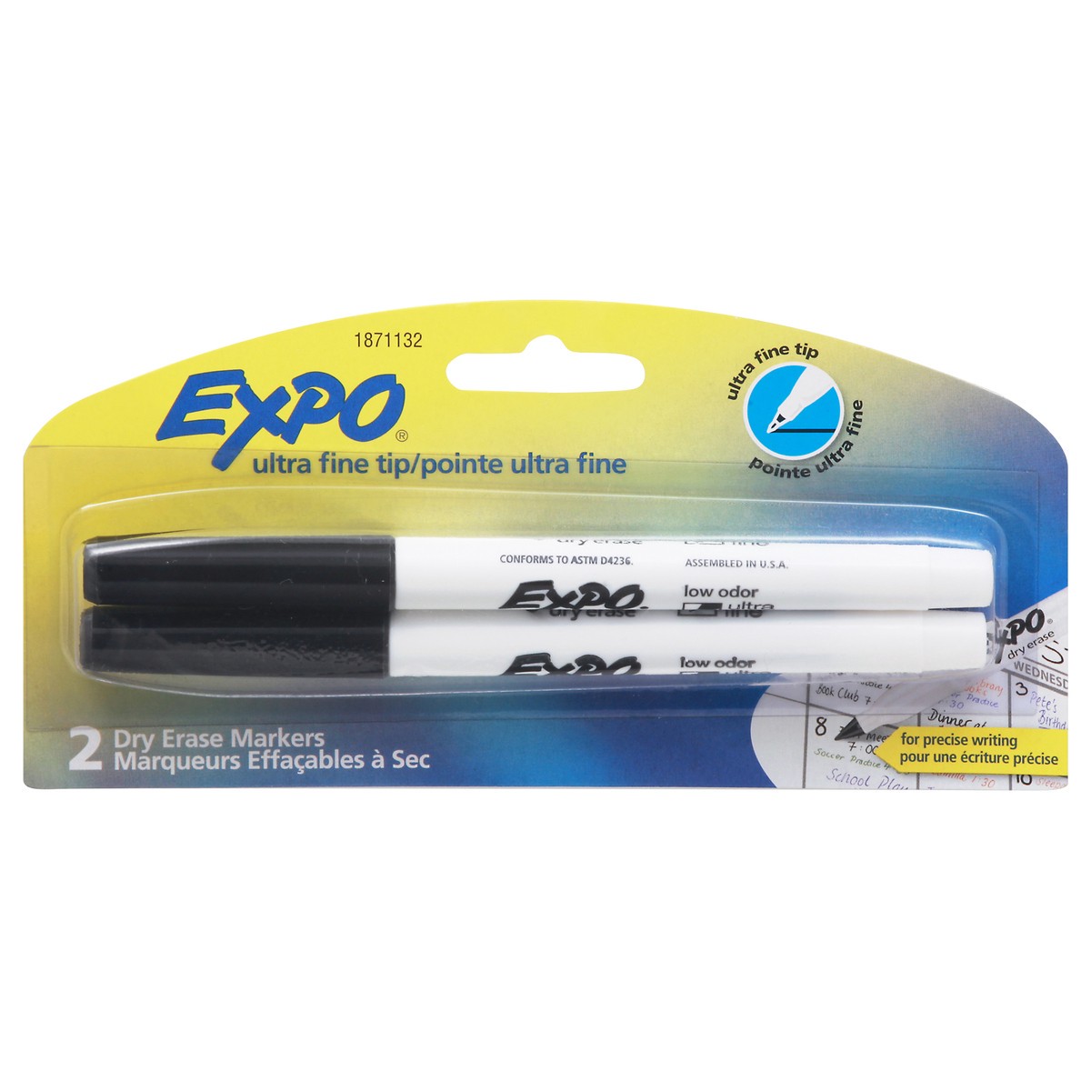 slide 1 of 11, Expo Ultra Fine Tip Dry Erase Markers 2 Markers 2 ea, 2 ct