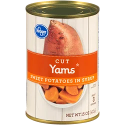 Kroger Cut Yams In Syrup