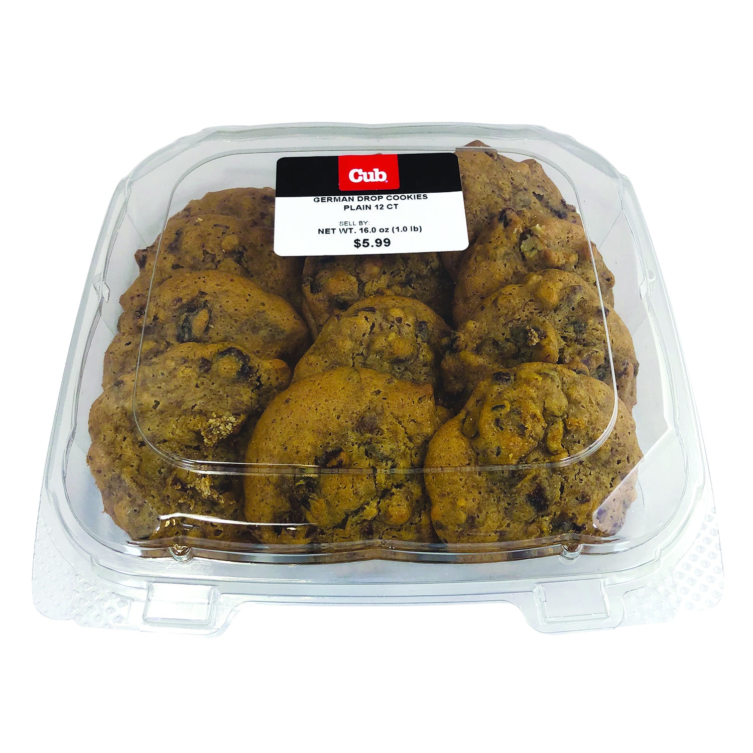 slide 1 of 1, Cub German Drop Cookies, 12 Each, 12 ct