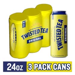 Twisted Tea Original, Hard Iced Tea (24 fl. oz. Cans, 3 pk.)