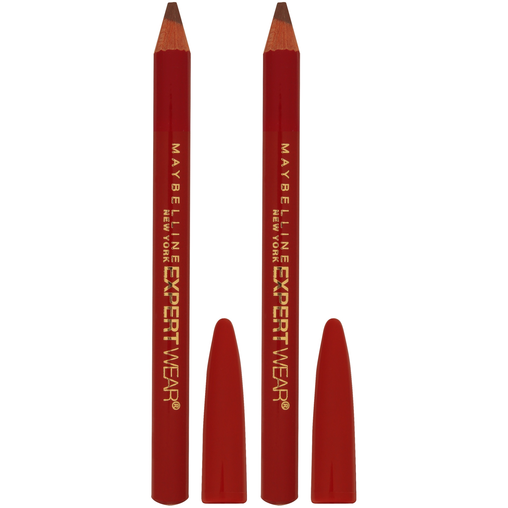 slide 6 of 6, Maybelline Expert Wear Twin Brow & Eye Wood Pencil 04 Light Brown, 0.06 oz