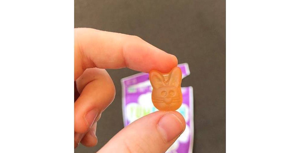 slide 2 of 4, YumEarth Yum Earth Easter Bunny Gummy Fruits, 5 oz