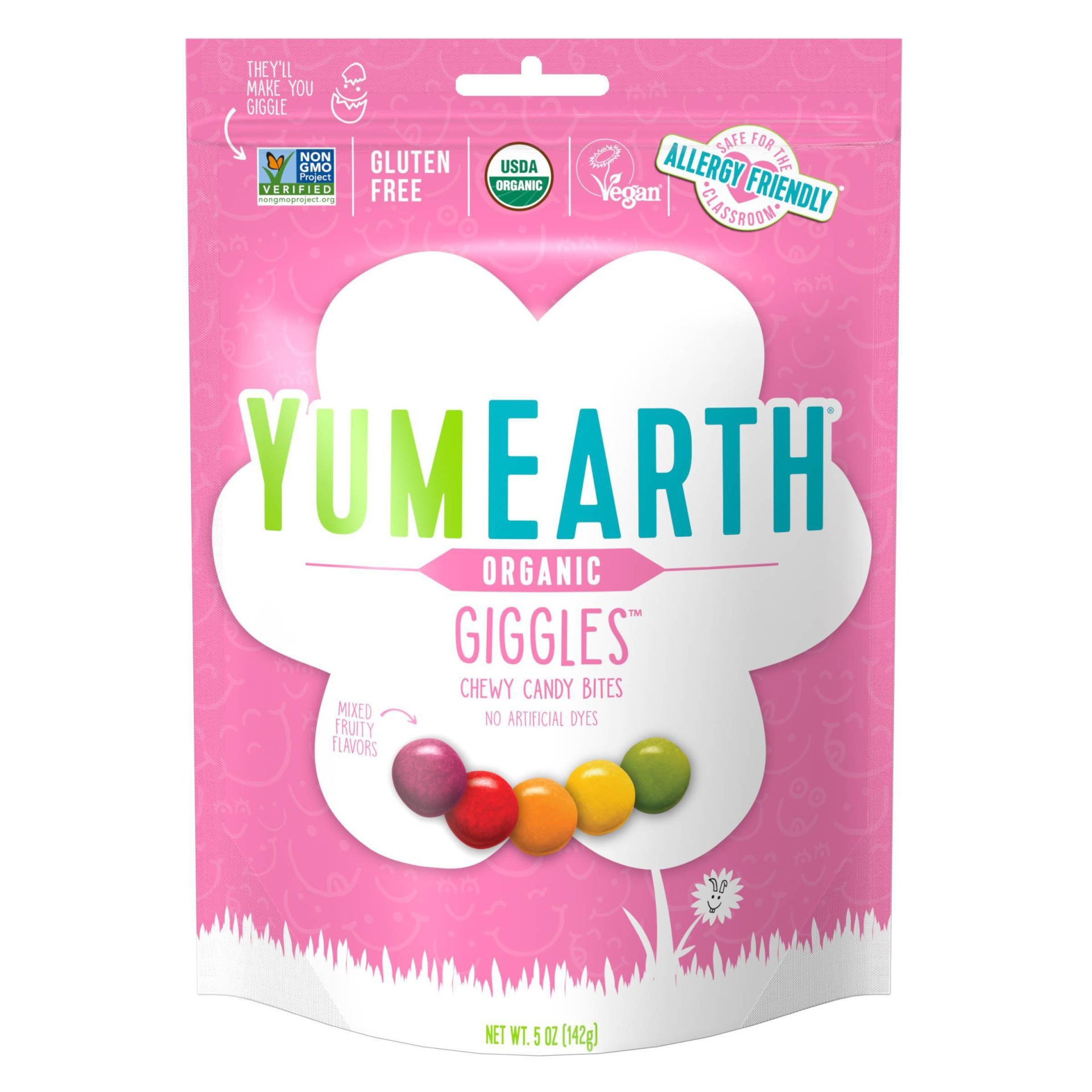 slide 1 of 4, YumEarth Yum Earth Easter Giggles Chewy Candy Bites, 5 oz