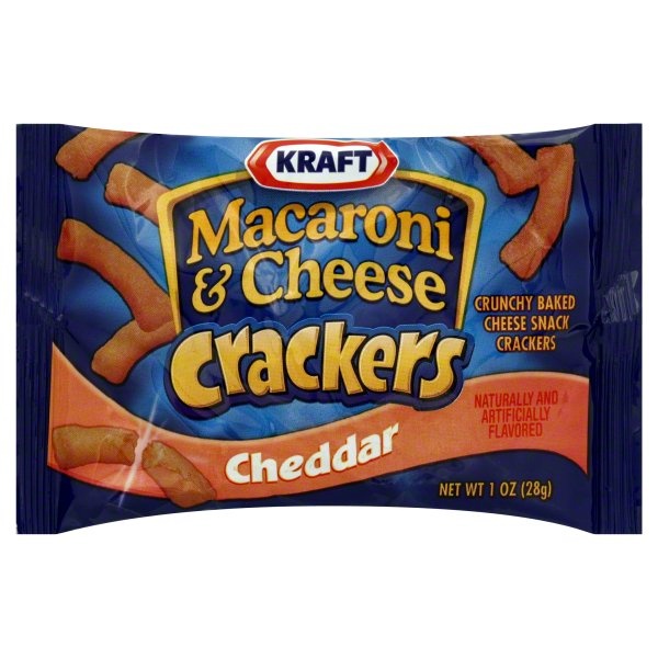 slide 1 of 1, Kraft Mac&Cheese Ched Crackers, 1 oz