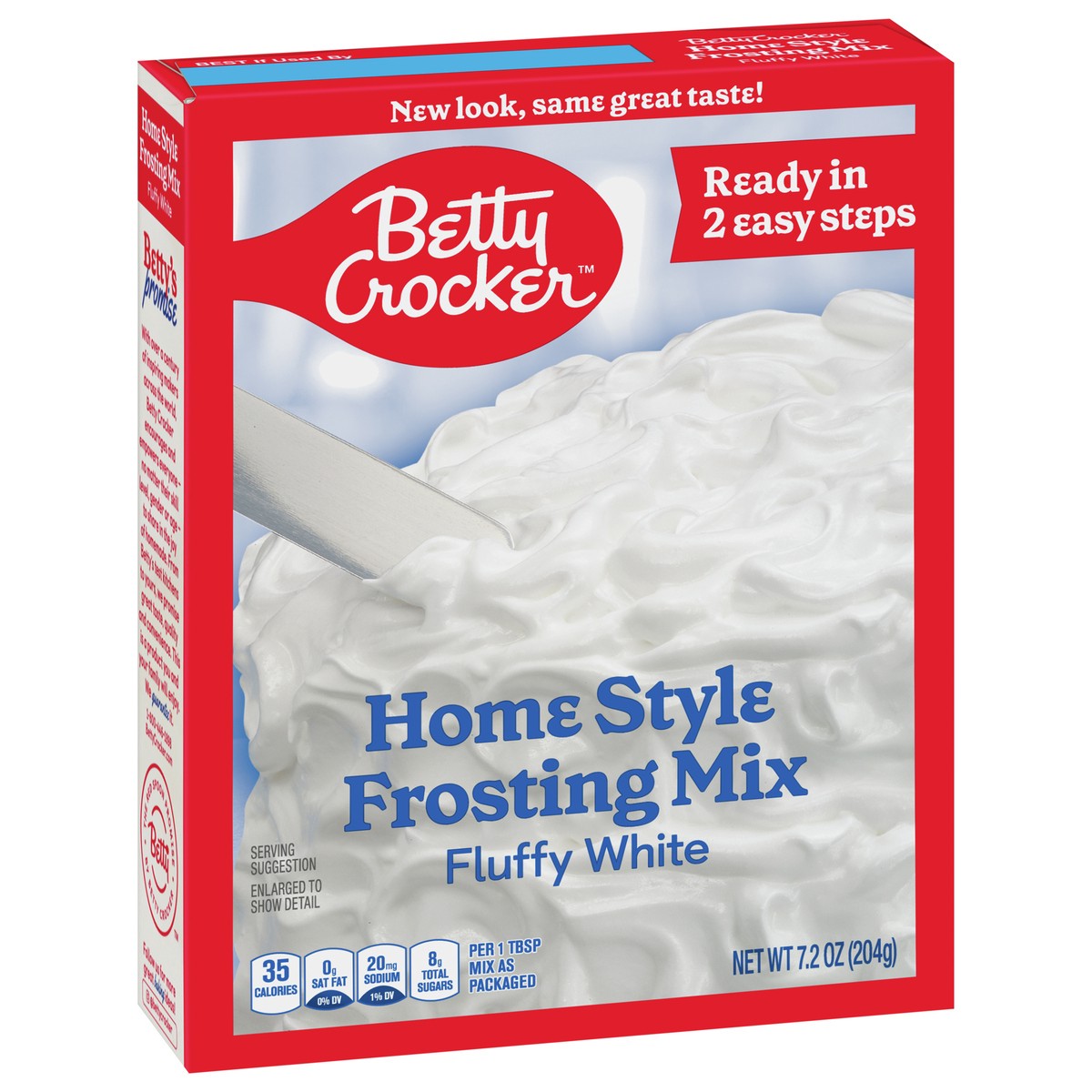 slide 2 of 9, Betty Crocker HomeStyle Fluffy White Frosting Mix, 7.2 oz., 7.2 oz