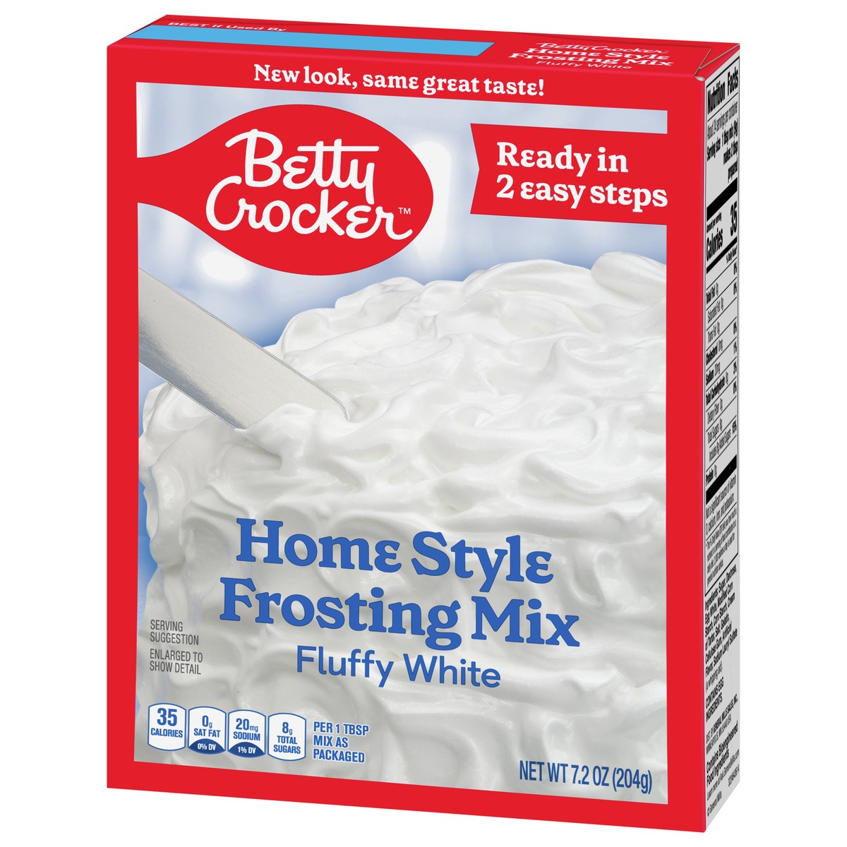 slide 5 of 9, Betty Crocker HomeStyle Fluffy White Frosting Mix, 7.2 oz., 7.2 oz