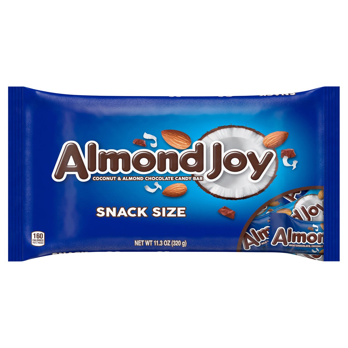 slide 1 of 5, ALMOND JOY Coconut and Almond Chocolate Candy Bag, 11.3 oz, 