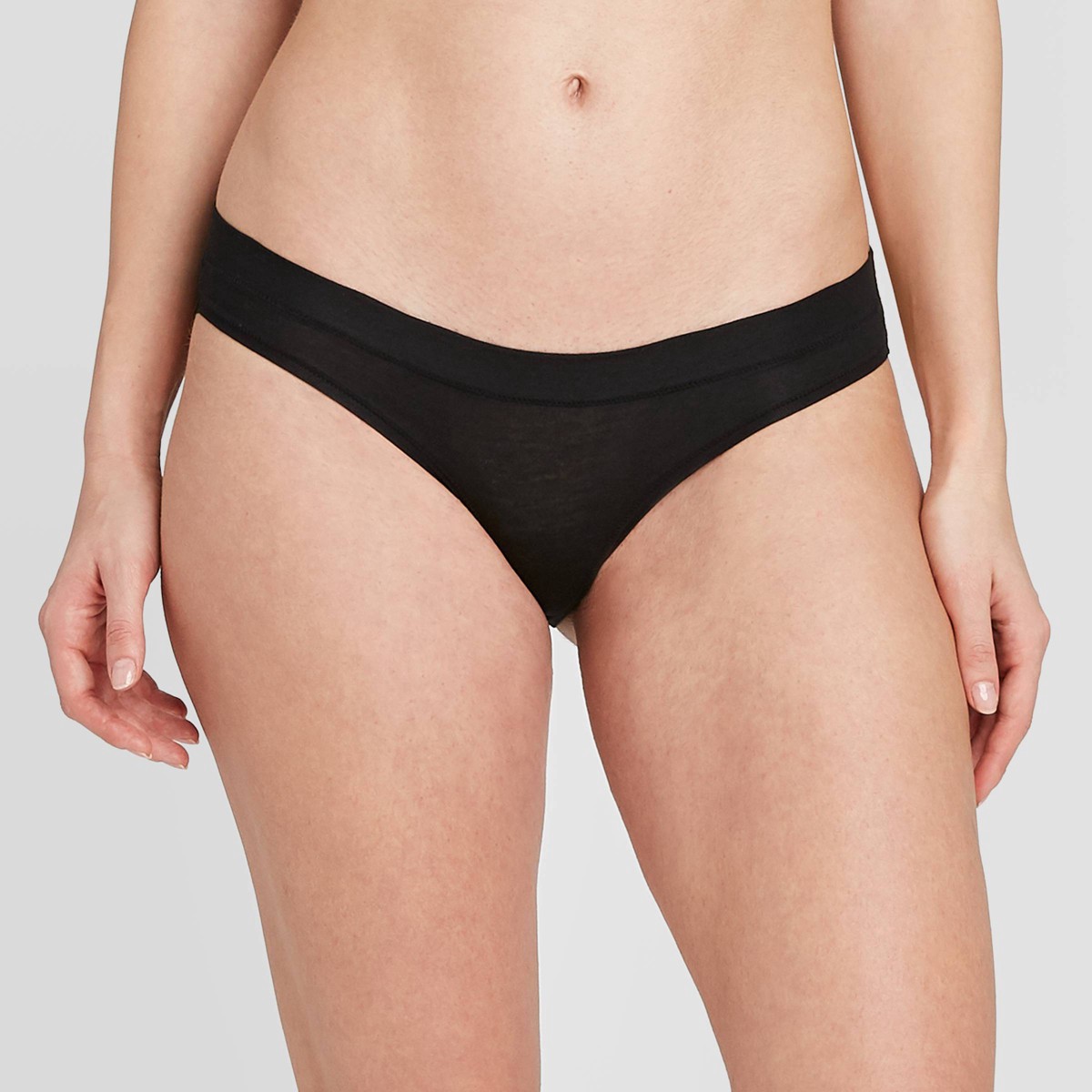 Women's Comfort Bikini Underwear - Auden Black XL 1 ct