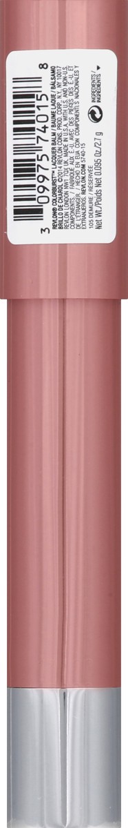slide 3 of 4, Revlon ColorBurst Lacquer Balm - Demure, 0.08 oz