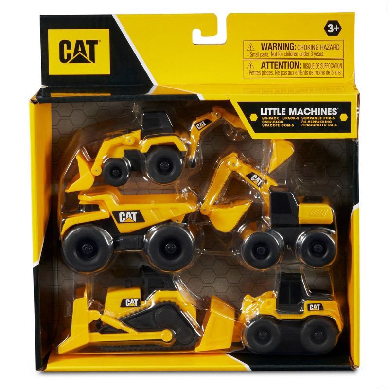 slide 5 of 5, CAT Little Machines 5pk, 5 ct