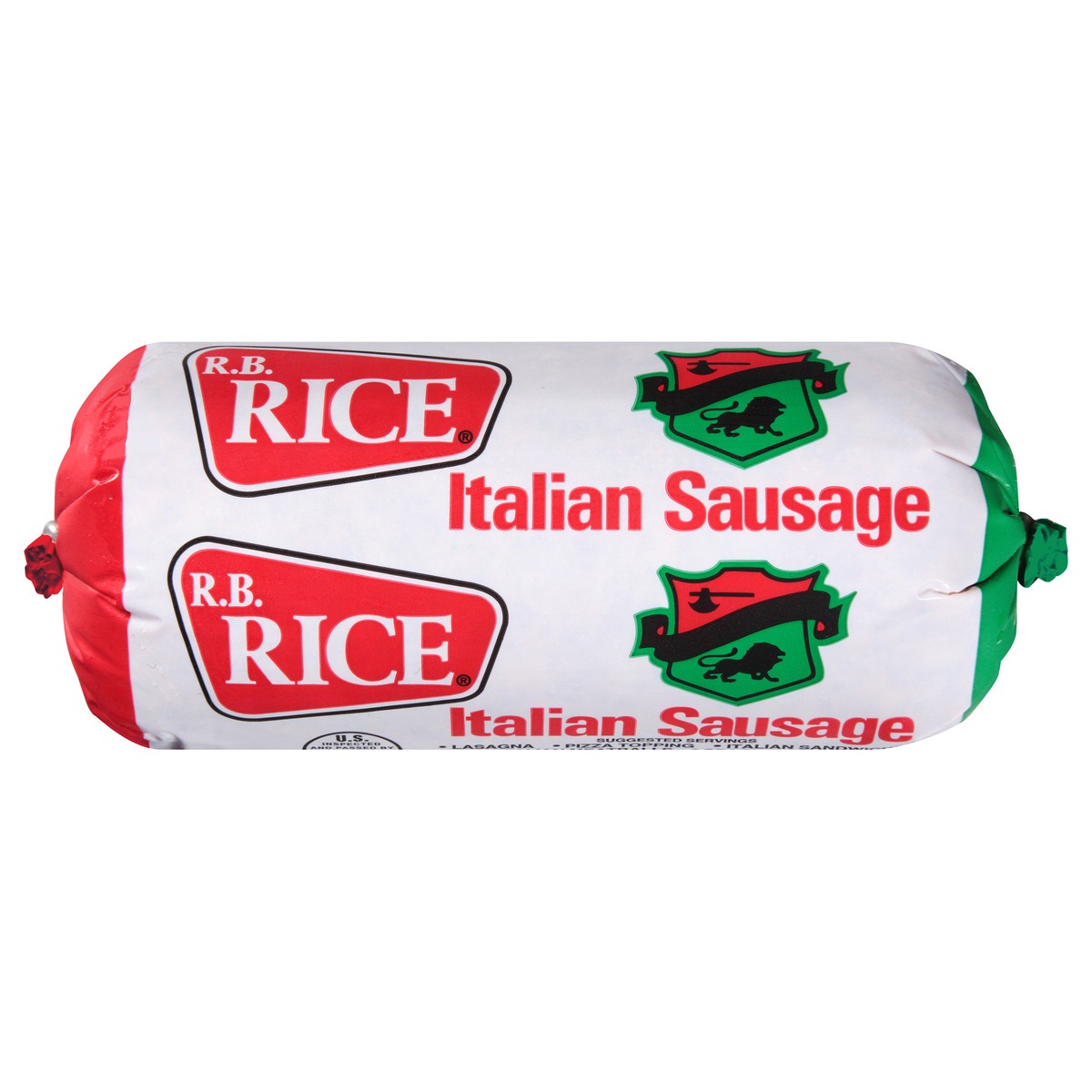 slide 9 of 9, RB RICE R. B. Rice Italian Pork Sausage, 16 oz., 16 oz