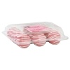 slide 1 of 1, Signature Select Strawberry Drizzle Iced Cake Cookies, 1 ct