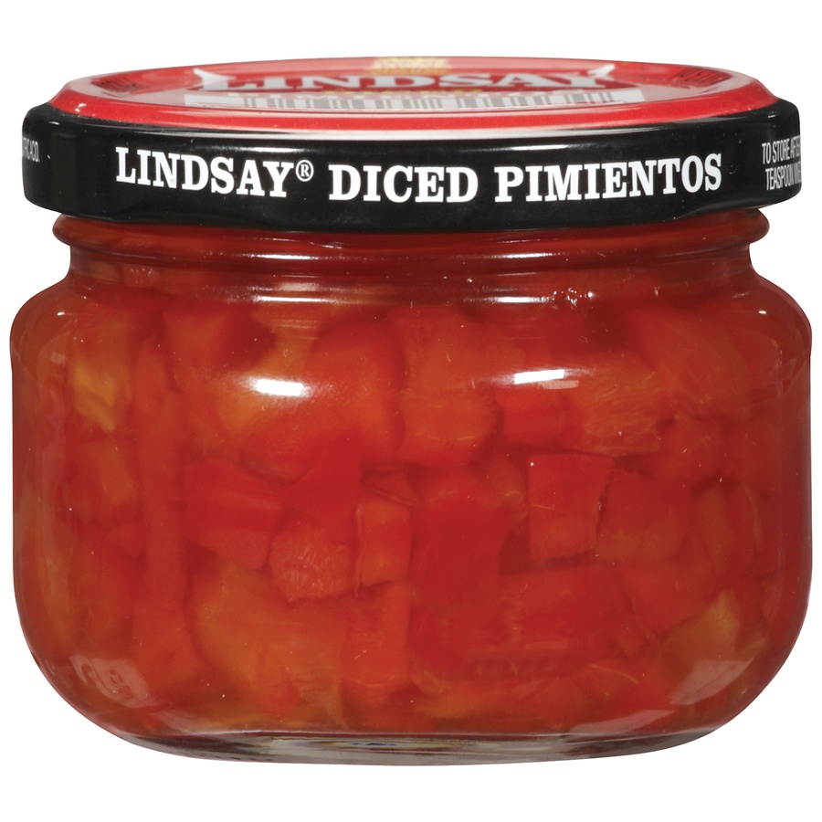 slide 2 of 2, Lindsay Diced Pimientos, 4 oz