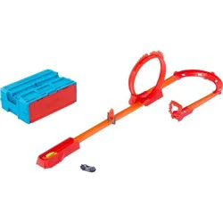 Hot Wheels Track Builder Flame Stunt Pack