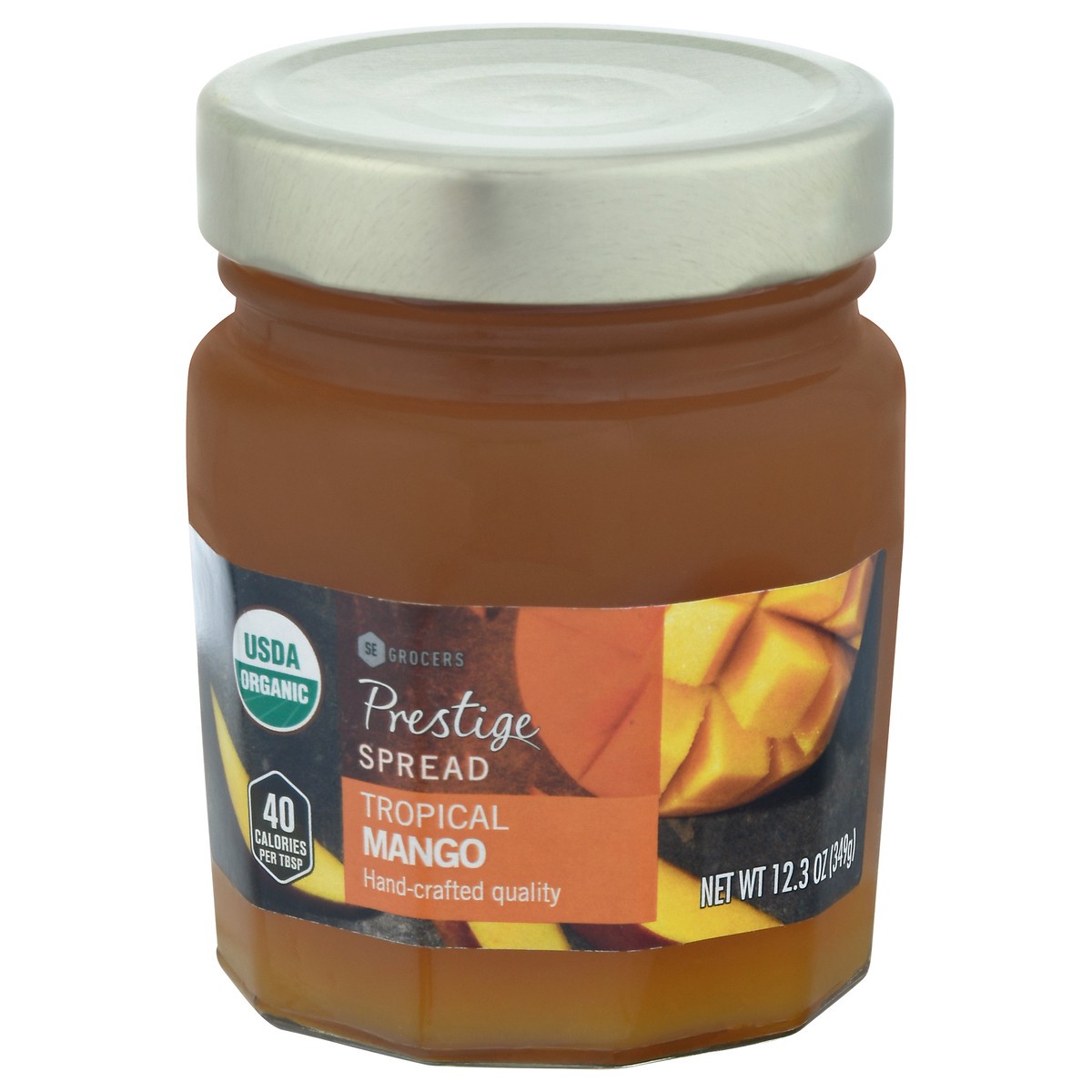 slide 5 of 14, SE Grocers  Prestige Mango Spread, 12 oz